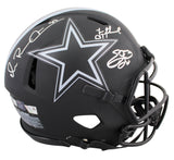 Cowboys (3) Aikman, Smith & Irvin Signed Eclipse F/S Speed Proline Helmet BAS W