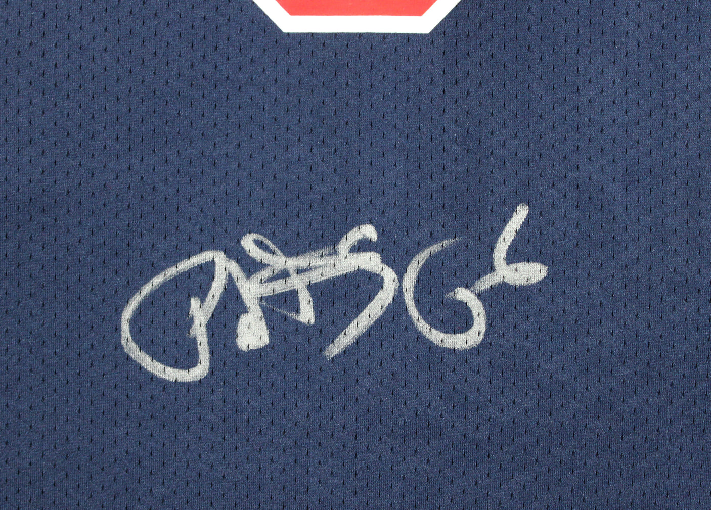 Knicks Patrick Ewing Signed Navy Blue 1992 Team USA M&N Authentic Jersey BAS