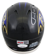 Ravens Justin Tucker Authentic Signed Speed Mini Helmet JSA Witnessed #WB270658
