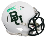 Baylor Mike Singletary Authentic Signed Speed Mini Helmet JSA Wit #WA309012