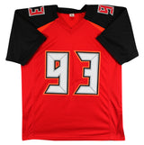 Ndamukong Suh Authentic Signed Red Pro Style Jersey Autographed BAS Witnessed