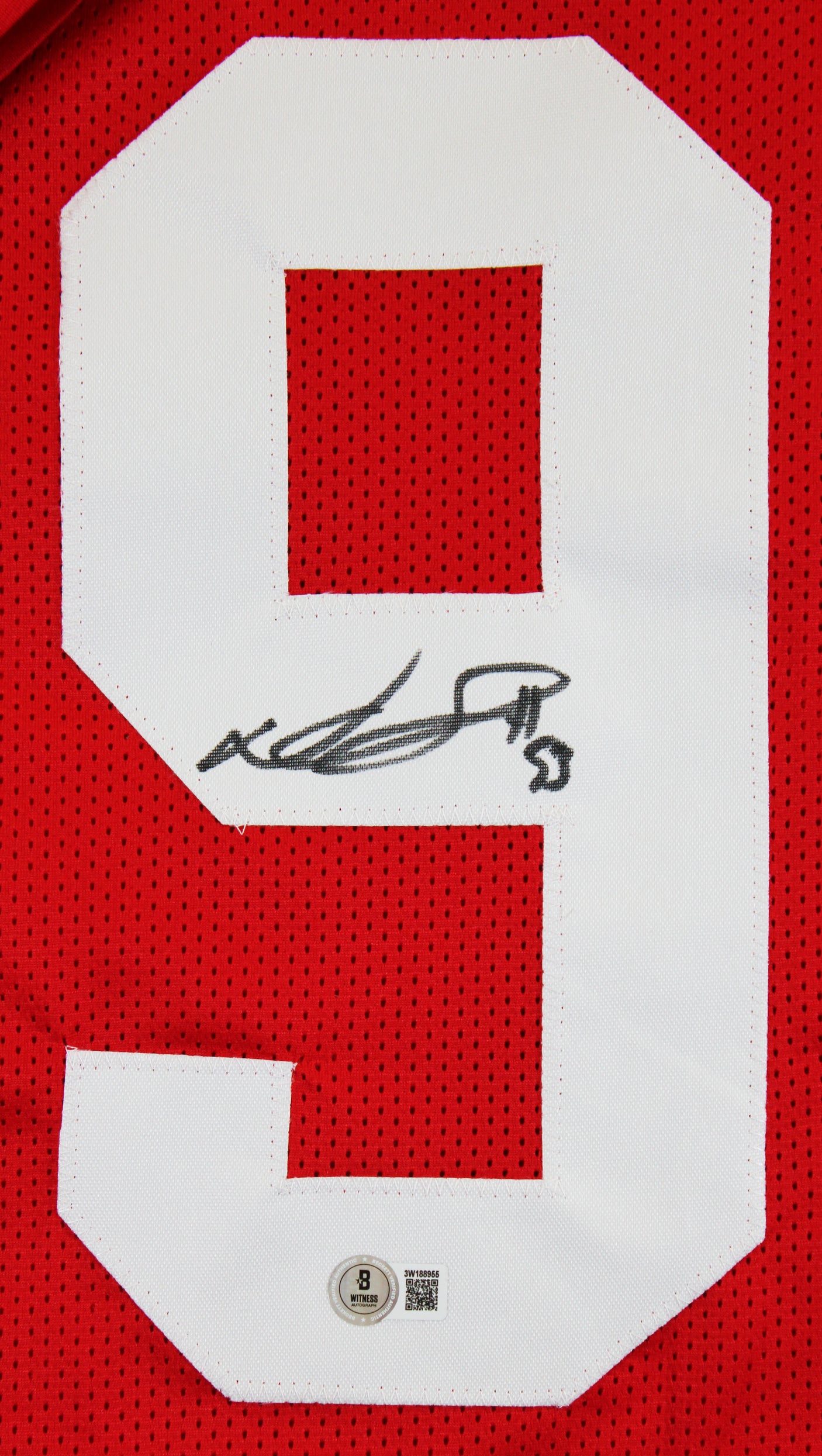 Nebraska Ndamukong Suh Authentic Signed Red Pro Style Jersey BAS Witnessed