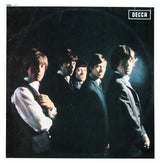 Rolling Stones (5) Jagger, Richards, Jones, Watts & Wyman Signed Album Cover BAS