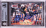 Jeff Hardy & Matt Hardy Signed 2001 Fleer WWF Raw is War Raw #76 Card BAS Slab