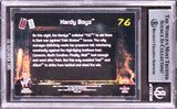 Jeff Hardy & Matt Hardy Signed 2001 Fleer WWF Raw is War Raw #76 Card BAS Slab