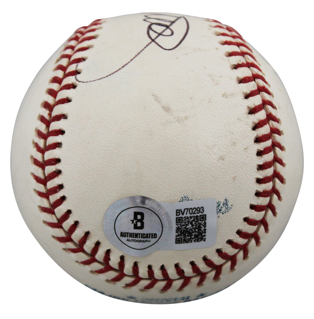 Cubs Ryne Sandberg Authentic Signed Allen Sellig OML Baseball BAS #BV70293