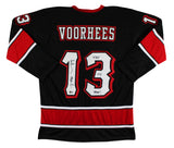 Ari Lehman "First F'N Jason" Authentic Signed Black Hockey Jersey BAS Witnessed