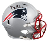 Patriots Drew Bledsoe Authentic Signed Full Size Speed Rep Helmet BAS Witnessed