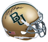Baylor Josh Gordon Authentic Signed Gold Schutt Mini Helmet JSA #WPP177182