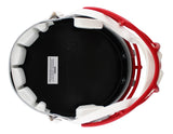 Patriots Drew Bledsoe Signed Full Size Speed Rep Helmet W/ Case BAS Witnessed
