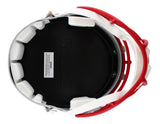 Patriots Drew Bledsoe Signed Full Size Speed Rep Helmet W/ Case BAS Witnessed