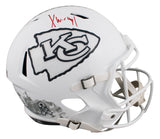 Chiefs Xavier Worthy Signed STS III Full Size Speed Rep Helmet Fanatics