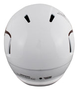 Texas Xavier Worthy Authentic Signed Full Size Speed Rep Helmet Fanatics