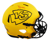 Chiefs Xavier Worthy Signed Rave Full Size Speed Proline Helmet Fanatics