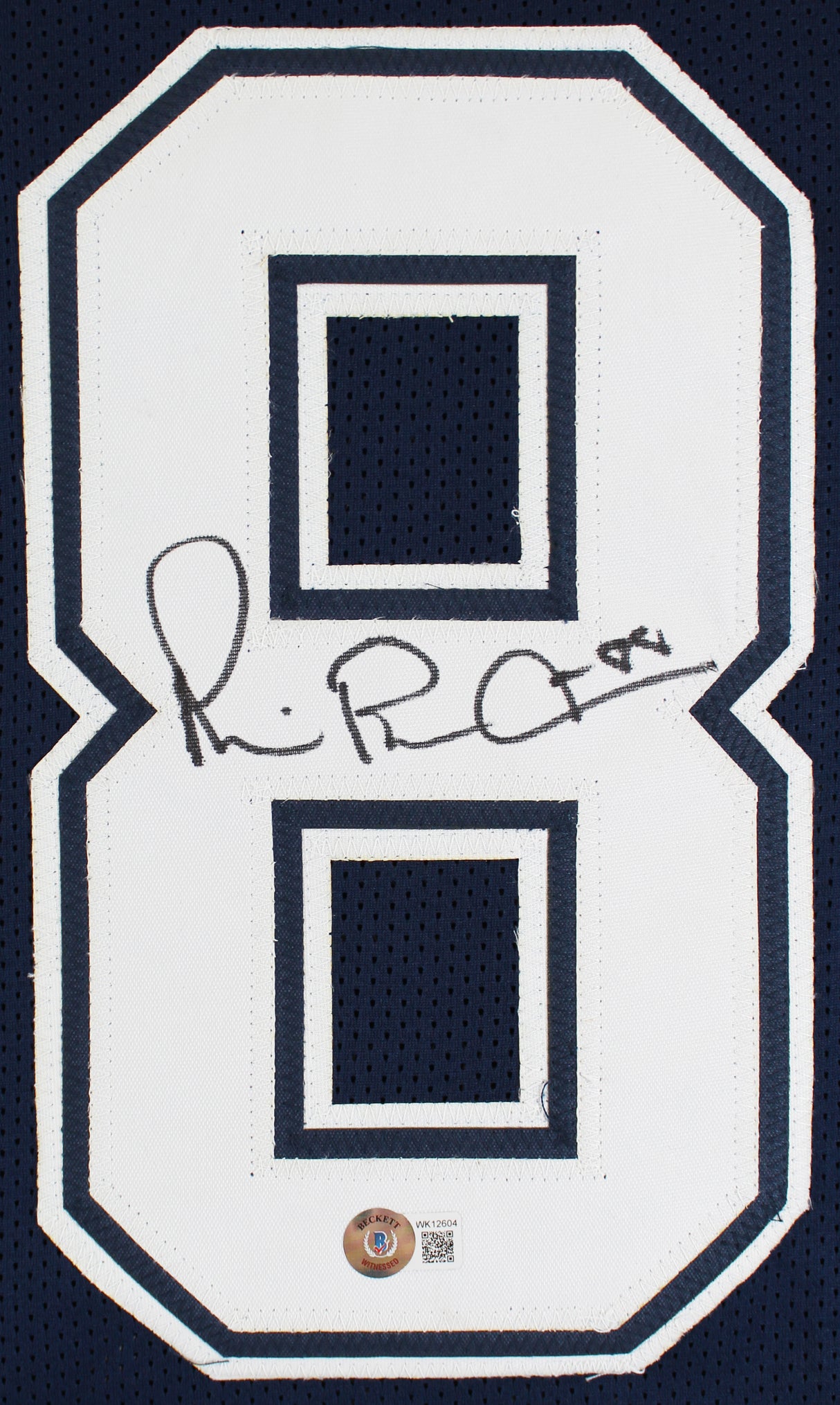Michael Irvin Authentic Signed Navy Blue Pro Style Framed Jersey BAS Witnessed 2