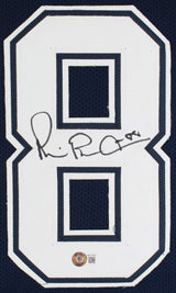 Michael Irvin Authentic Signed Navy Blue Pro Style Framed Jersey BAS Witnessed 2