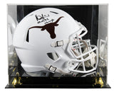 Texas Vince Young "2005 Nat'l Champs" Signed F/S Speed Rep Helmet W/ Case BAS W