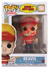 Mike Judge Beavis & Butthead Signed #1592 Funko Pop Vinyl Figure BAS #BN33982