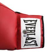 Roy Jones Jr. Signed Red Left Hand Everlast Boxing Glove BAS Wit #2W336402