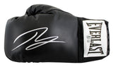 Ryan Garcia Signed Black Left Hand Everlast Boxing Glove BAS Witnessed #2W264463