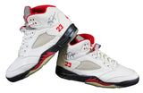 Bulls Michael Jordan Signed Nike Air Jordan V Size 13 Shoes w/ Original Box BAS