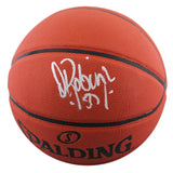 Spurs David Robinson Authentic Signed Spalding I/O Basketball BAS Wit #WY58074