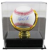 Dodgers Magic Johnson Authentic Signed Oml Baseball w/ Case BAS Witnessed