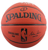 Spurs David Robinson Authentic Signed Spalding I/O Basketball BAS Wit #WY58074