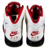 Bulls Michael Jordan Signed Nike Air Jordan V Size 13 Shoes w/ Original Box BAS