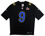Rams Matthew Stafford Authentic Signed Black Nike Game Jersey BAS Witnessed