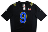 Rams Matthew Stafford Authentic Signed Black Nike Game Jersey BAS Witnessed