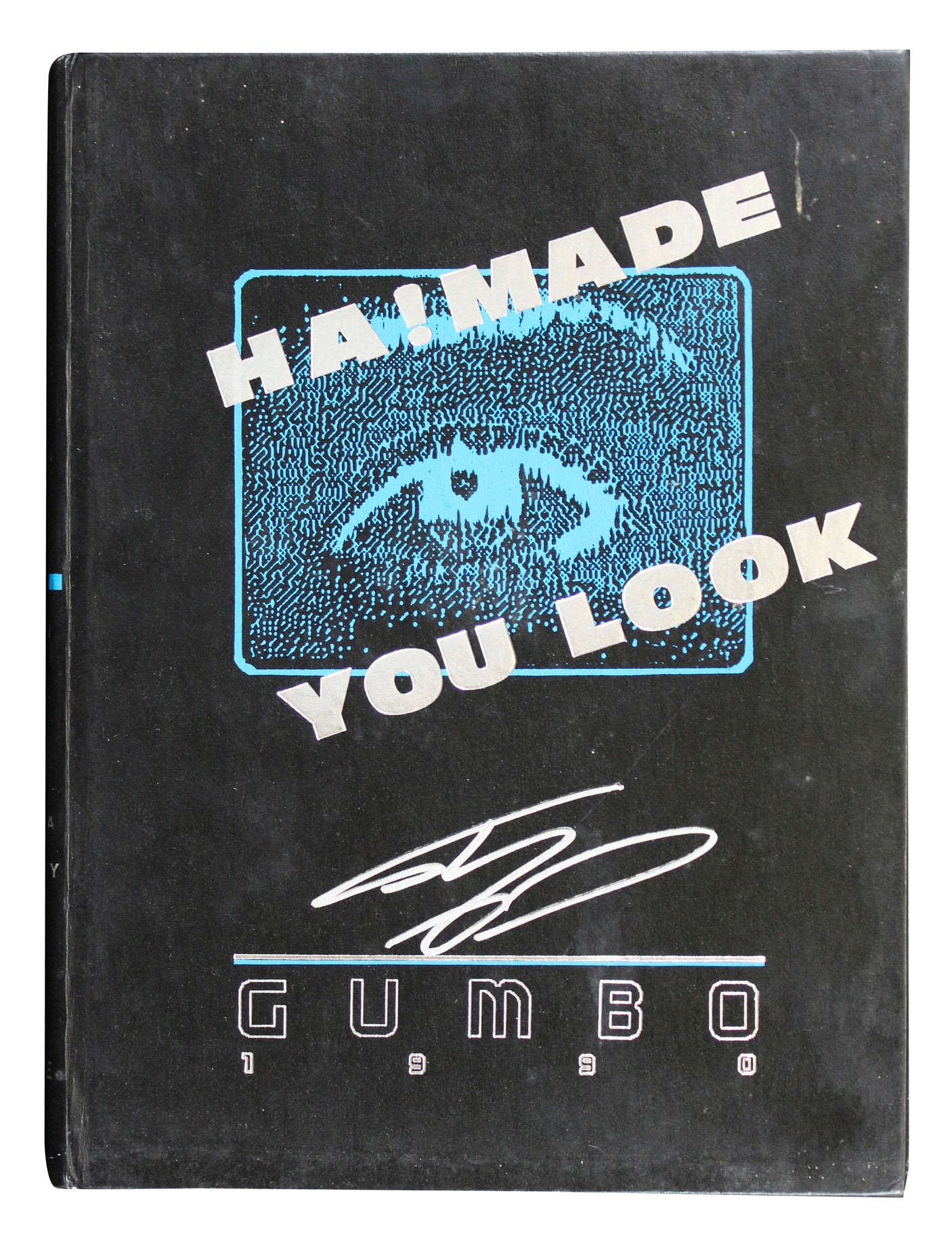 Lakers Shaquille O'Neal Authentic Signed 1990 LSU Yearbook BAS Witness #3W388794