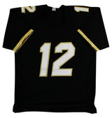 Colorado Travis Hunter Authentic Signed Black Pro Style Jersey BAS Witnessed