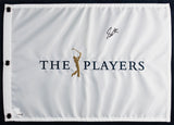 Scottie Scheffler Signed & Framed Player's Championship Pin Flag JSA #CN05906