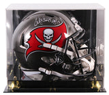 Bucs Warren Sapp "HOF 13" Signed Full Size Speed Rep Helmet W/ Case BAS Witness