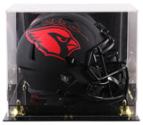 Cardinals Kurt Warner Signed Eclipse Full Size Speed Rep Helmet W/ Case BAS Wit