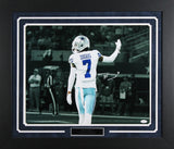 Cowboys Trevon Diggs Authentic Signed 16x20 Framed Spotlight Photo JSA #WA59297