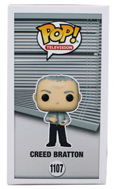 Creed Bratton The Office Signed #1107 Funko Pop Vinyl Figure JSA Wit #WIT546341