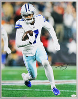 Cowboys Trevon Diggs Authentic Signed 16x20 Framed Vertical Photo JSA #WA059294