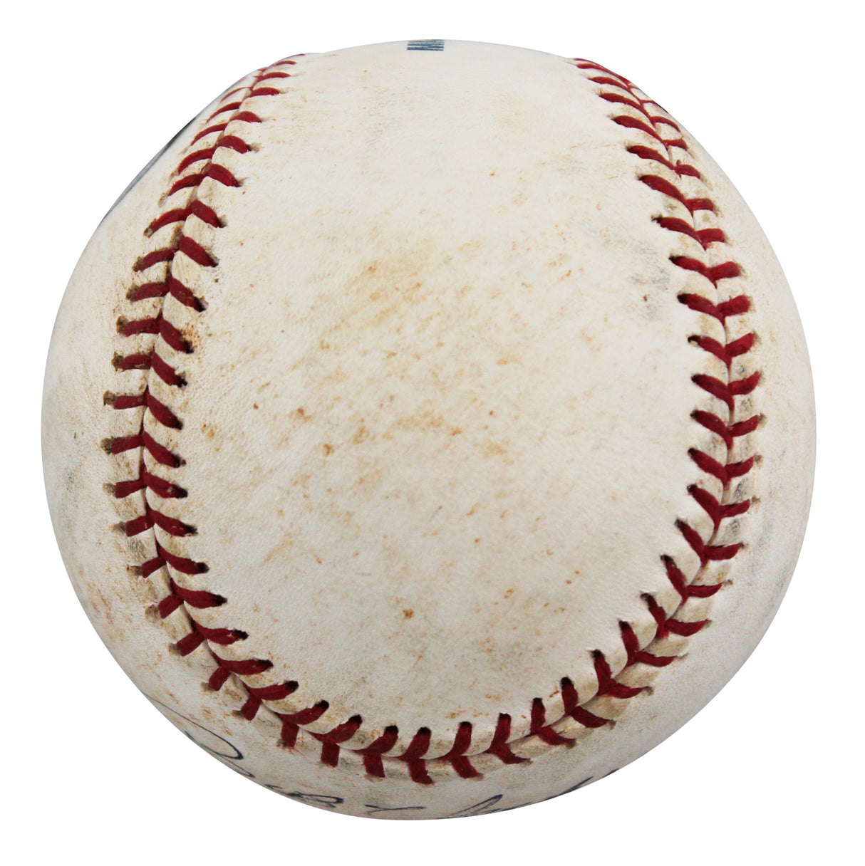 Brewers Bob Uecker Authentic Signed Game Used Sellig OML Baseball BAS #BV70378