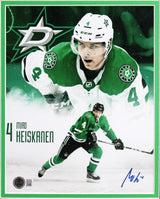 Stars Miro Heiskanen Authentic Signed 8x10 Framed Photo BAS Witnessed #1W730429