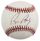 Rangers Bruce Bochy Authentic Signed Allen Selig OML Baseball BAS #BV70371
