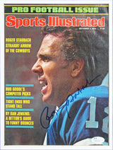 Cowboys Roger Staubach Signed & Framed 1978 SI Magazine Cover JSA #R96150