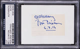 Bill Clinton "Go Hillary" Authentic Signed 1.25x2.25 Cut Signature PSA/DNA Slab