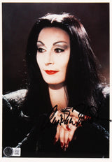 Anjelica Houston The Addams Family Signed 8x10 Framed Photo BAS #T01187