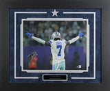 Cowboys Trevon Diggs Authentic Signed 11x14 Framed Photo BAS #W185721