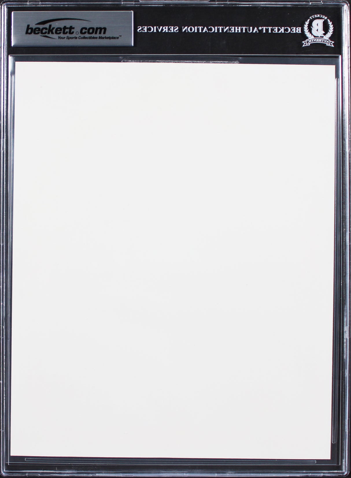 Joaquin Phoenix & Geoffrey Rush Quills Authentic Signed 8x10 Photo BAS Slabbed