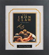 Kevin Adkinson Kevin Von Erich The Iron Claw Signed 8x10 Framed Photo BAS Wit