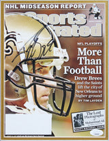 Saints Drew Brees Signed & Framed 2007 Sports Illustrated Magazine Cover JSA