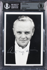 Anthony Hopkins The Silence of the Lambs Authentic Signed 5x7 Photo BAS Slab 2